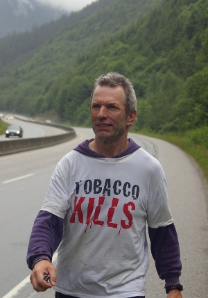 Errol Povah on the Coquihalla Highway